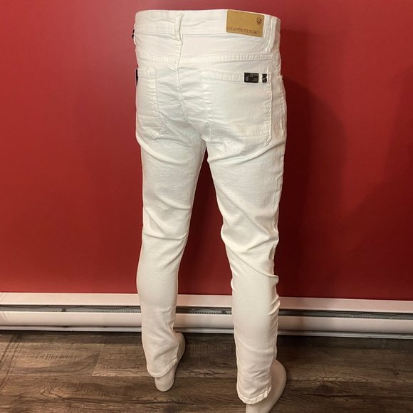 Buffalo David Bitton Men's White Max-X Skinny Stretch Jeans - Size 34/32 - NWT - Picture 5 of 6